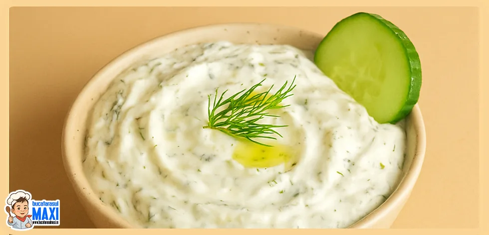 Rețetă Tzatziki - Sos Grecesc Original și Răcoritor